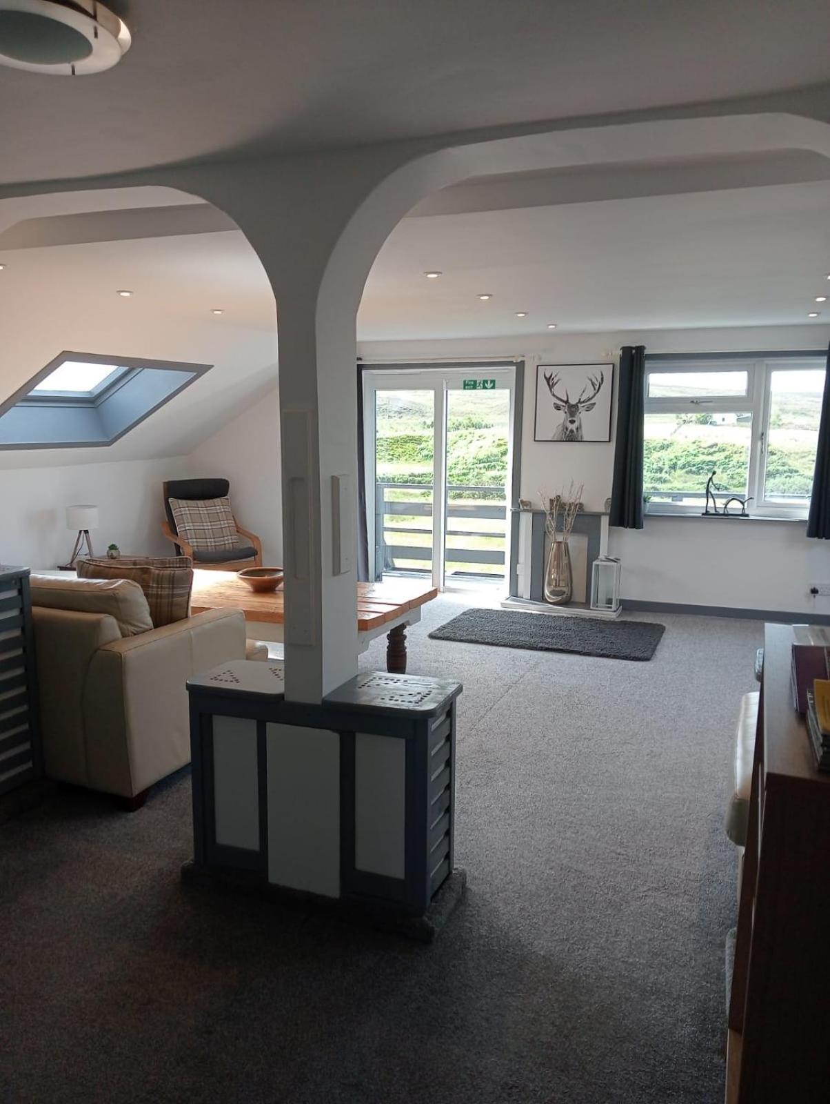 Self Catering Spacious Open Plan 3 Bed Apartment With Sea Views South Erradale Eksteriør billede